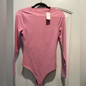 Pink bodysuit with tags